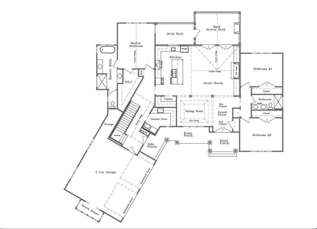 Hickory Cove Floorplan