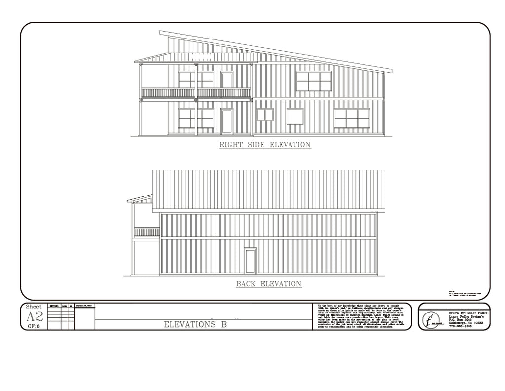 Springfield North Digital House Plans by Lance Fuller