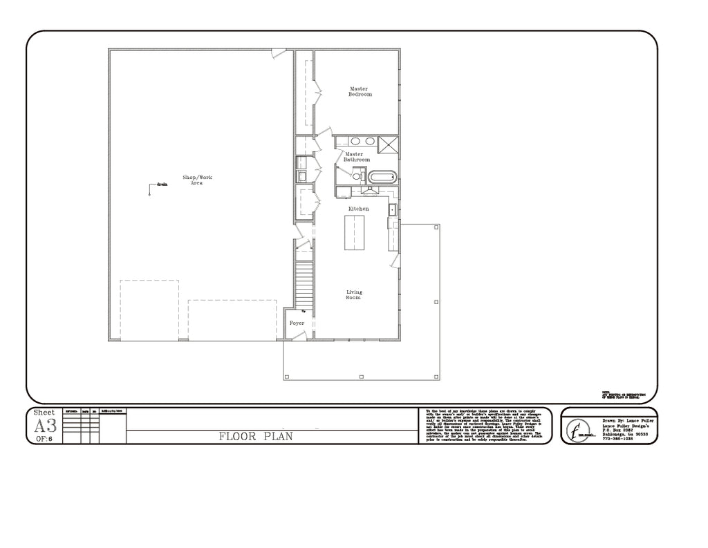 Springfield North Digital House Plans by Lance Fuller