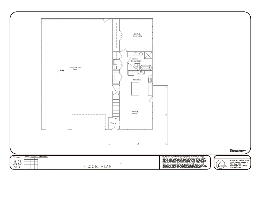 Springfield North Digital House Plans by Lance Fuller